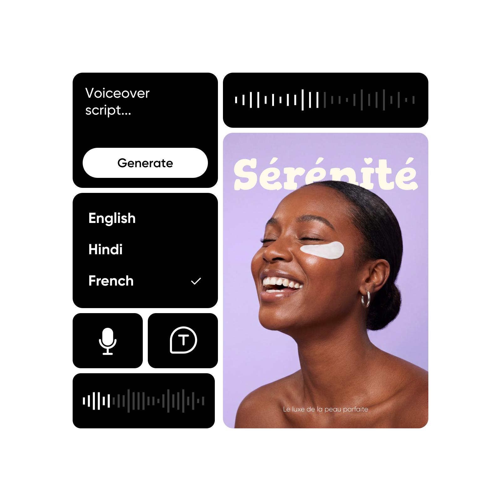 AI voice for videos