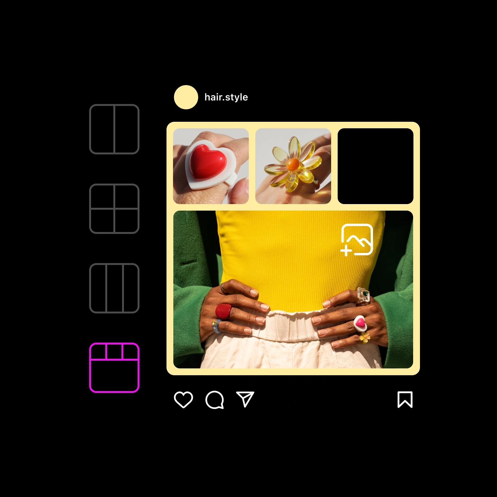 ภาพคอลลาจสำหรับโซเชียลมีเดีย