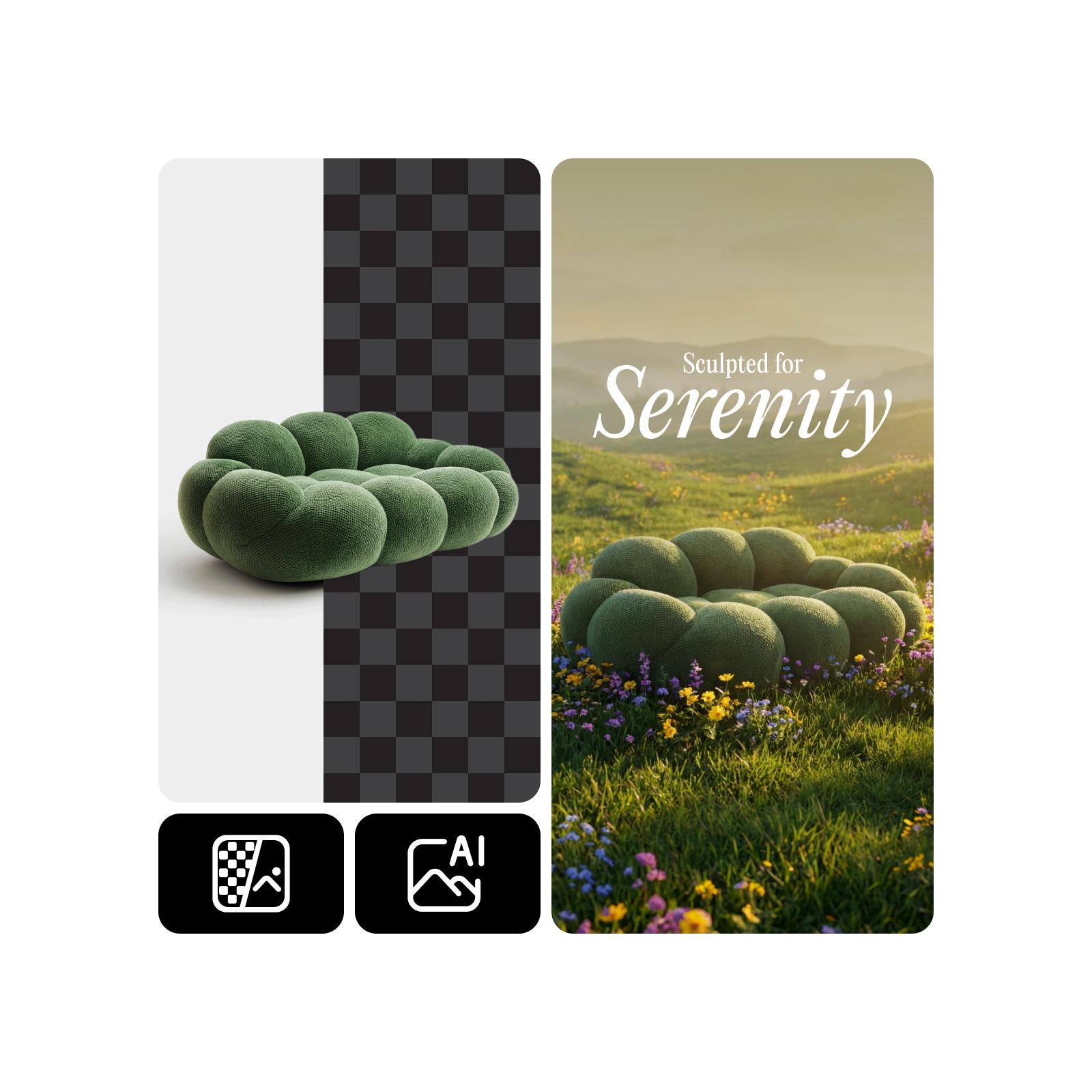 Switch between backgrounds in a snap