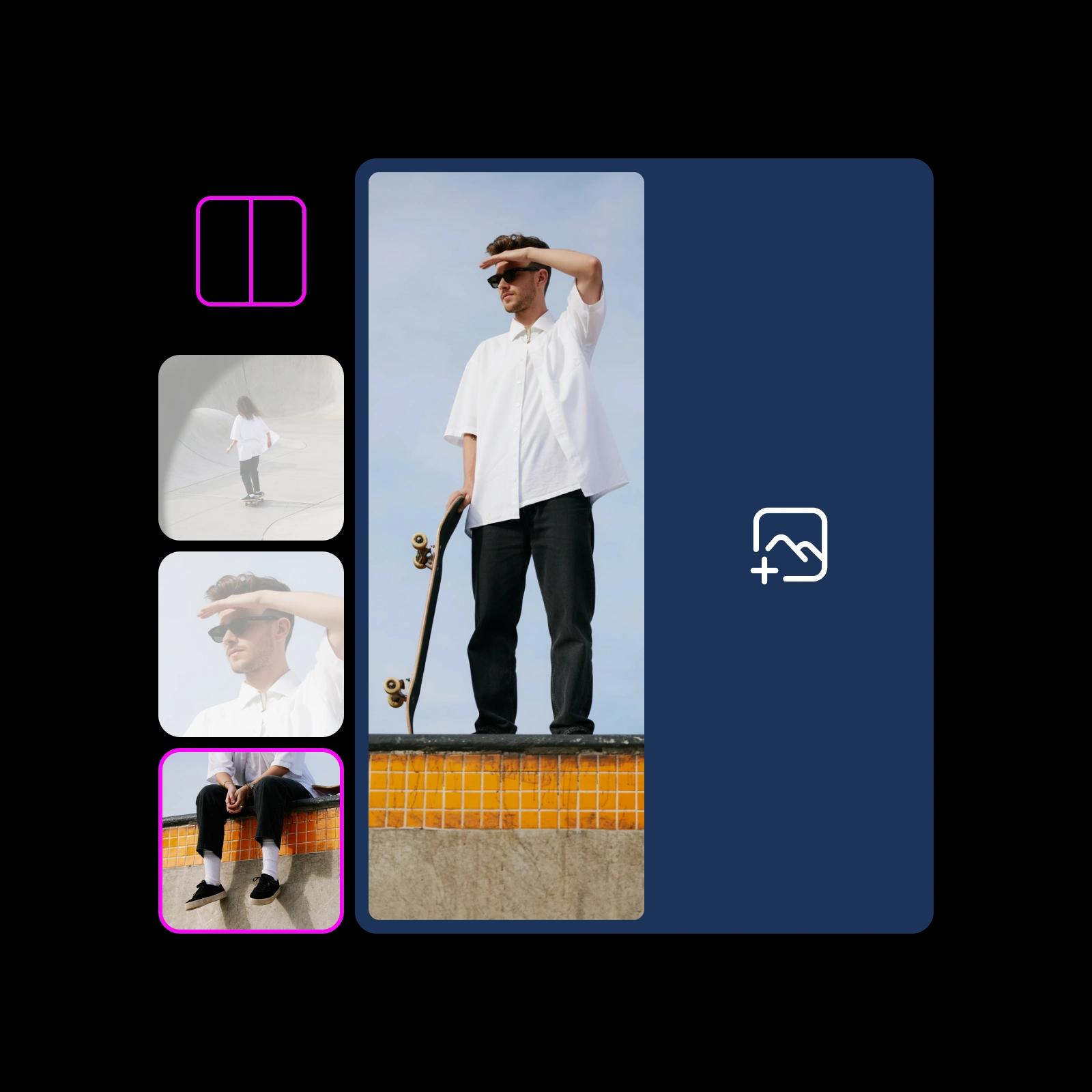 ความเป็นไปได้ในการสร้างคอลลาจกับ Picsart