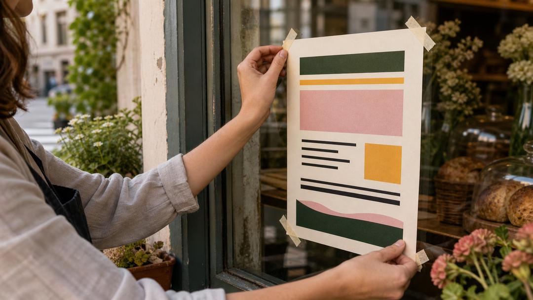 How to create we're-open business flyers with AI preview