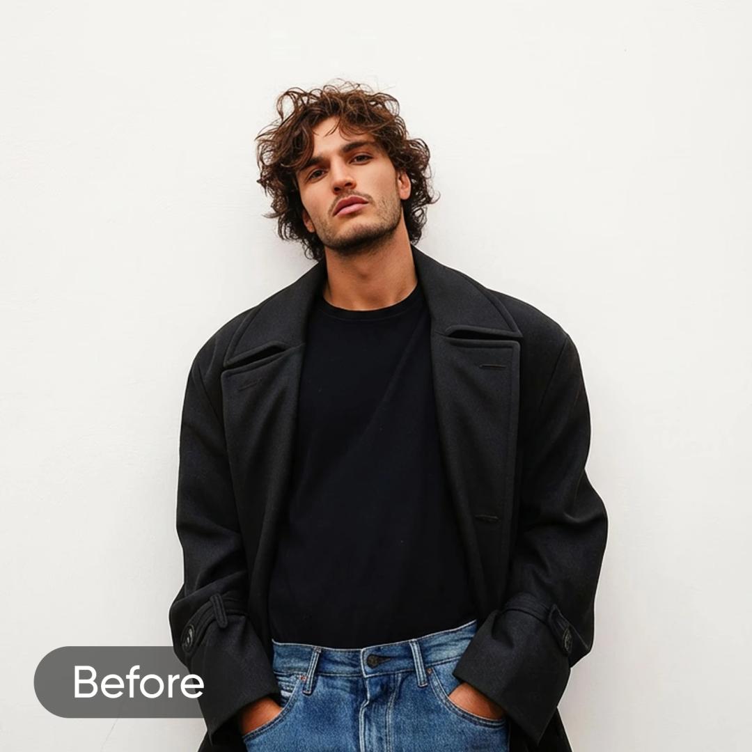 after change