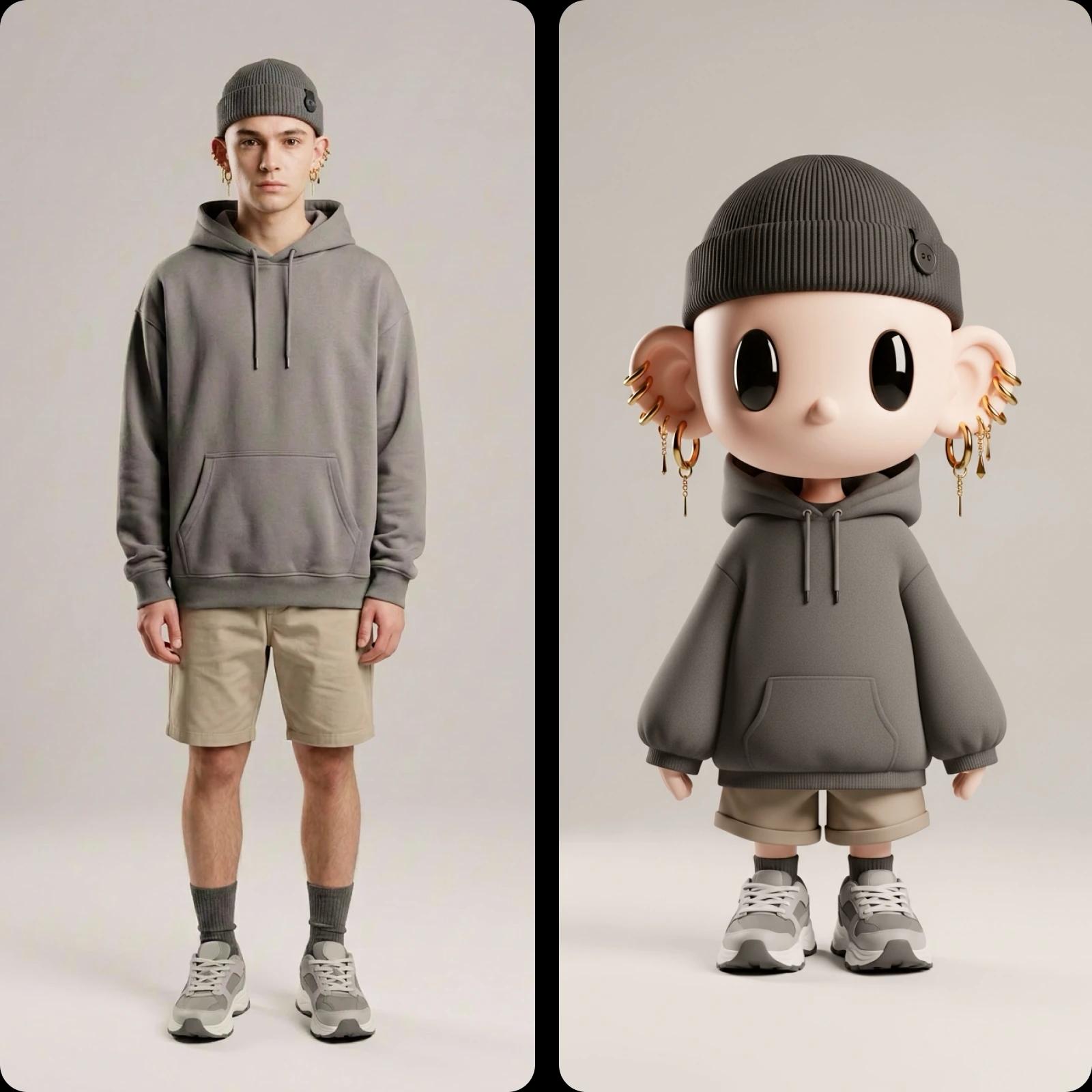 use reference images for AI characters