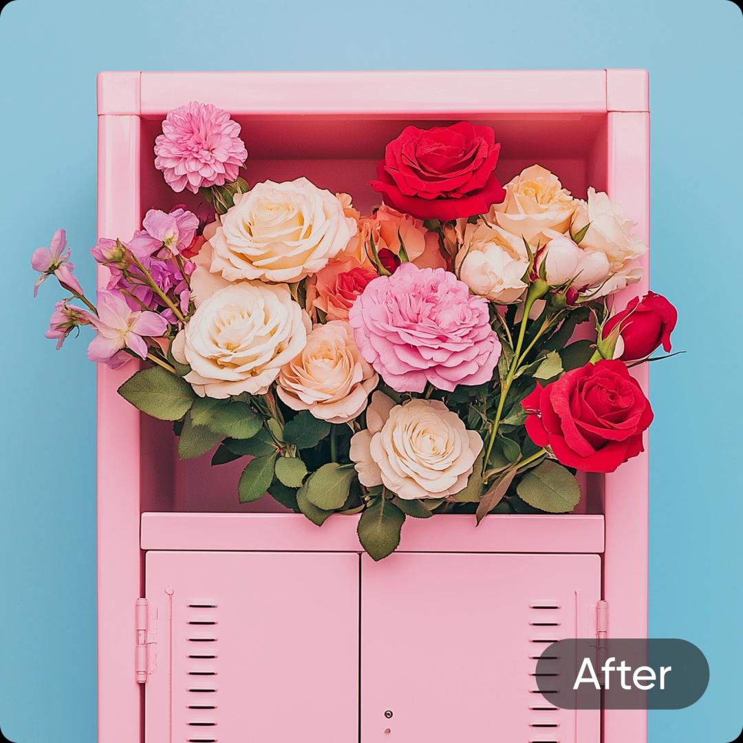 before change