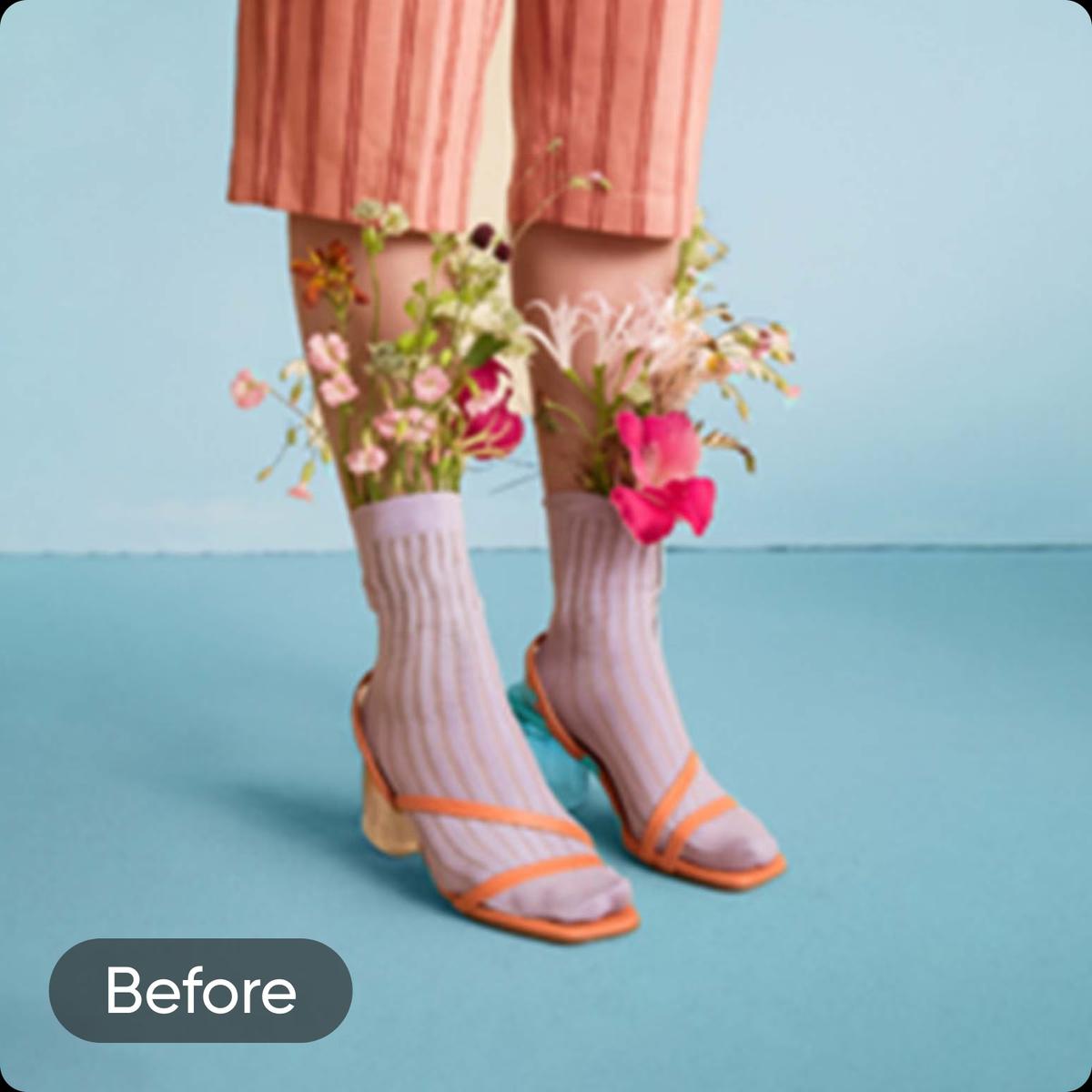 before change
