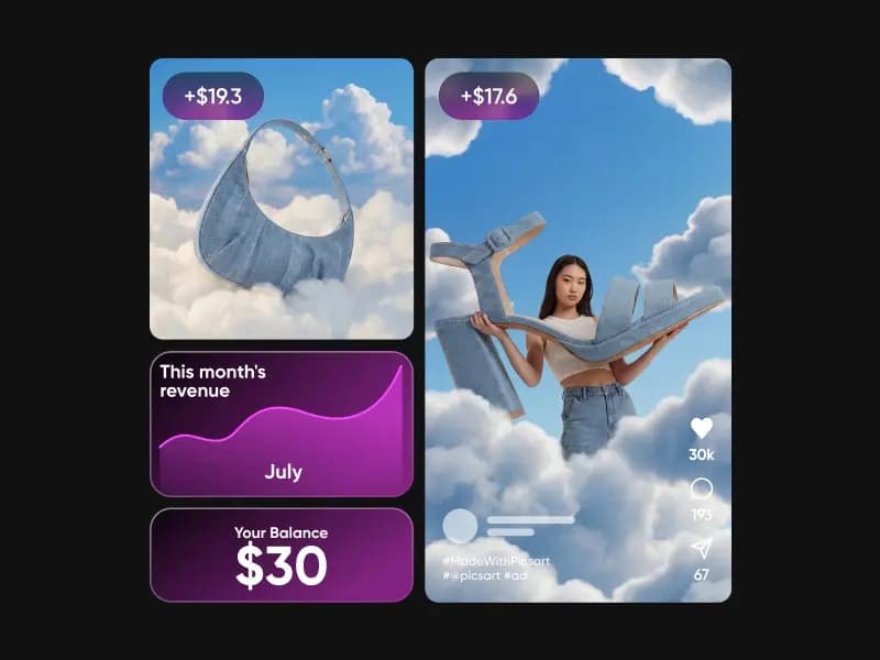 earn with picsart