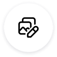 ai photo restoration icon