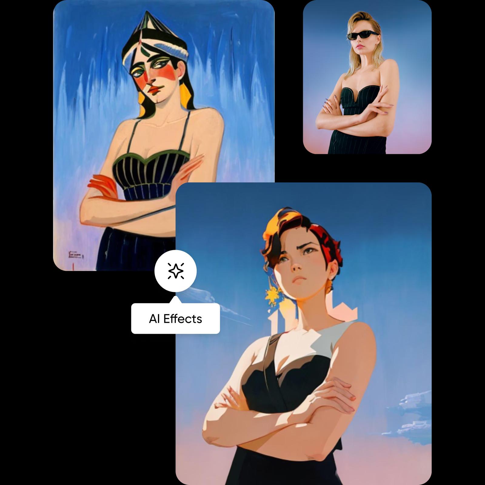 photo effects and filters in Picsart photo editor