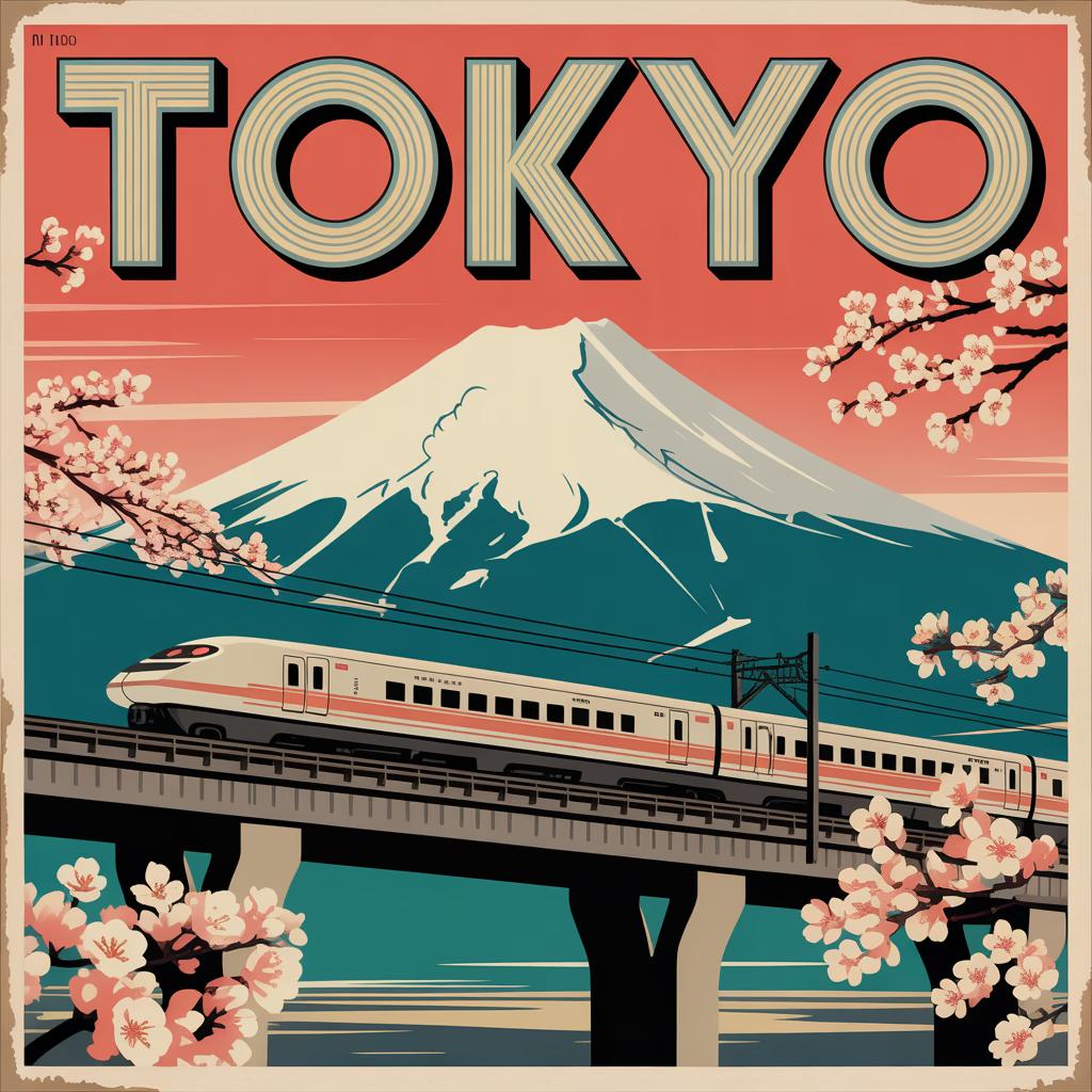Imagen 4.5 Fast generated image - Vintage travel poster