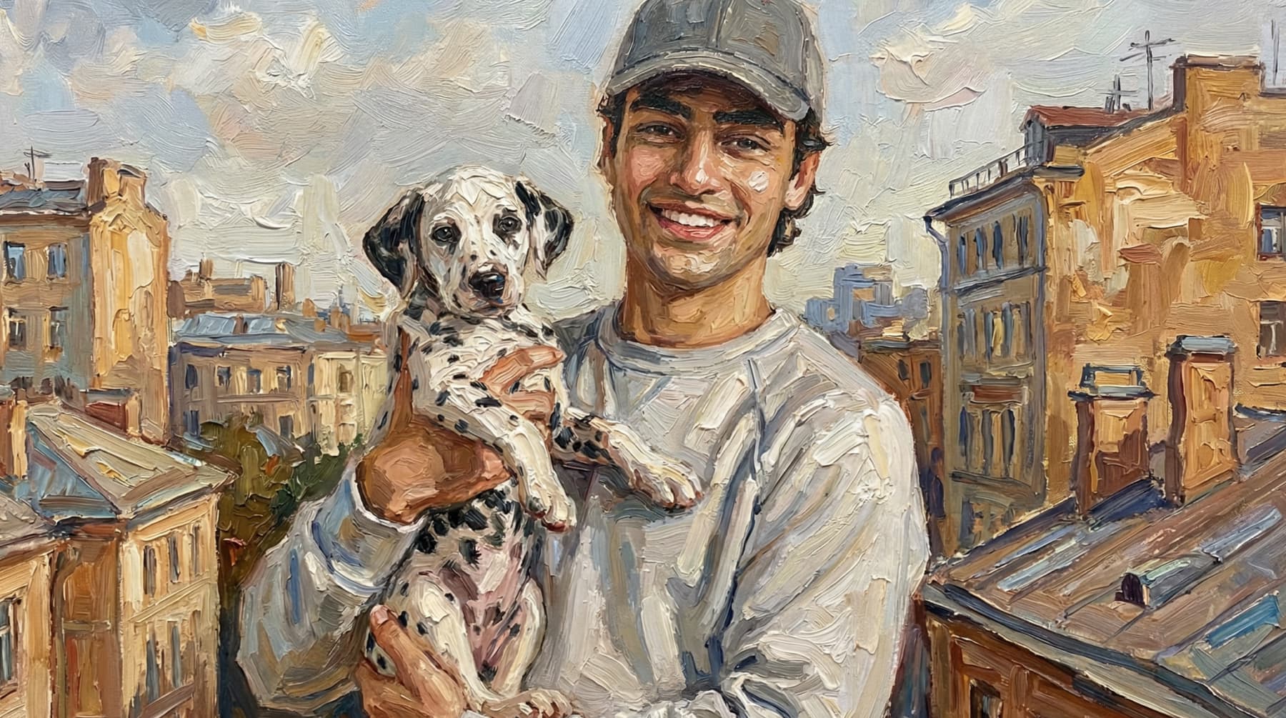 oil painting ai image