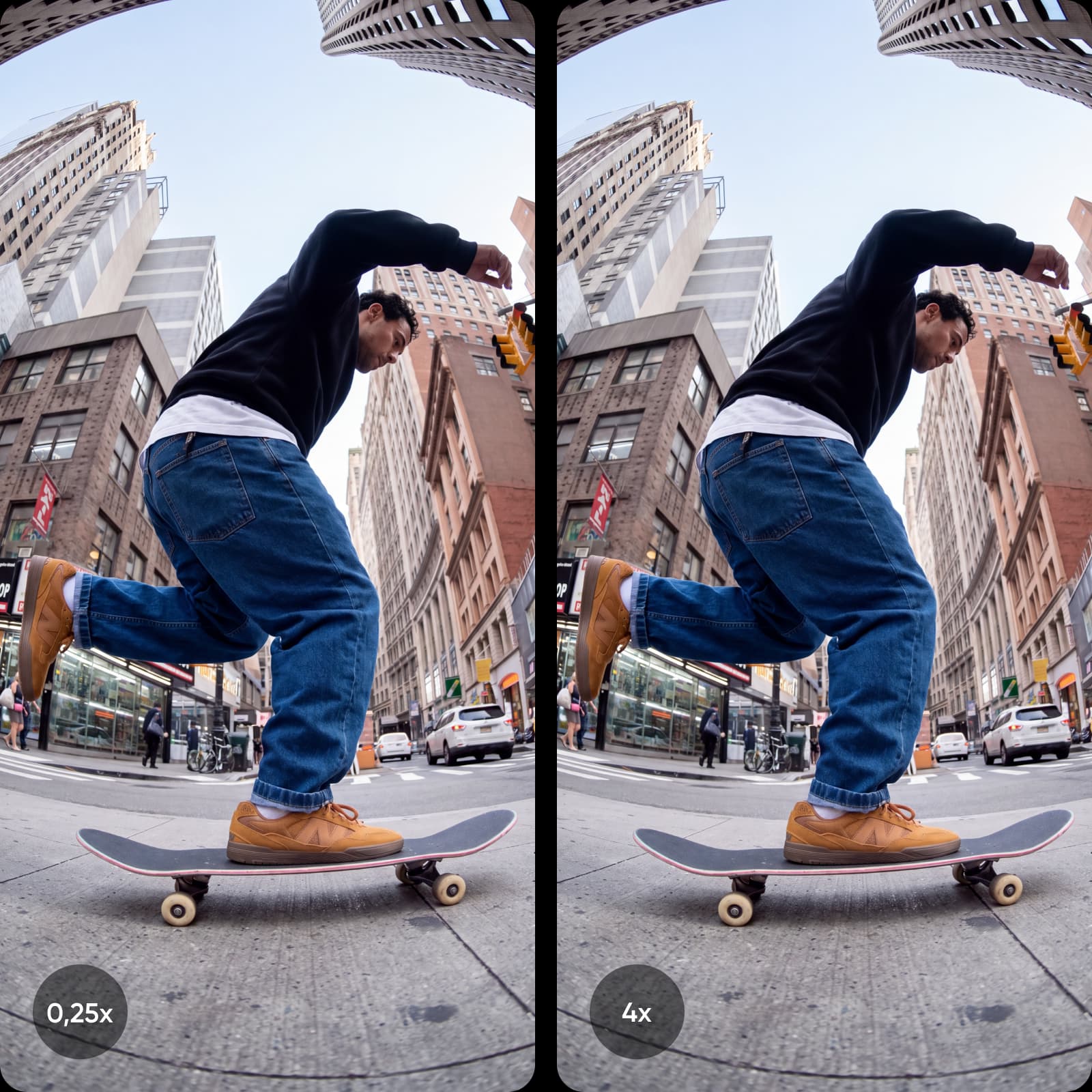 Set the pace for the scene in Picsart