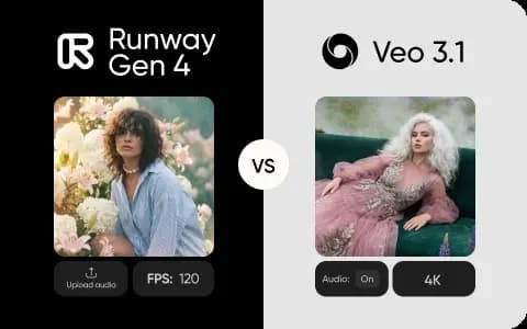 Runway Gen 4 vs Veo 3.1