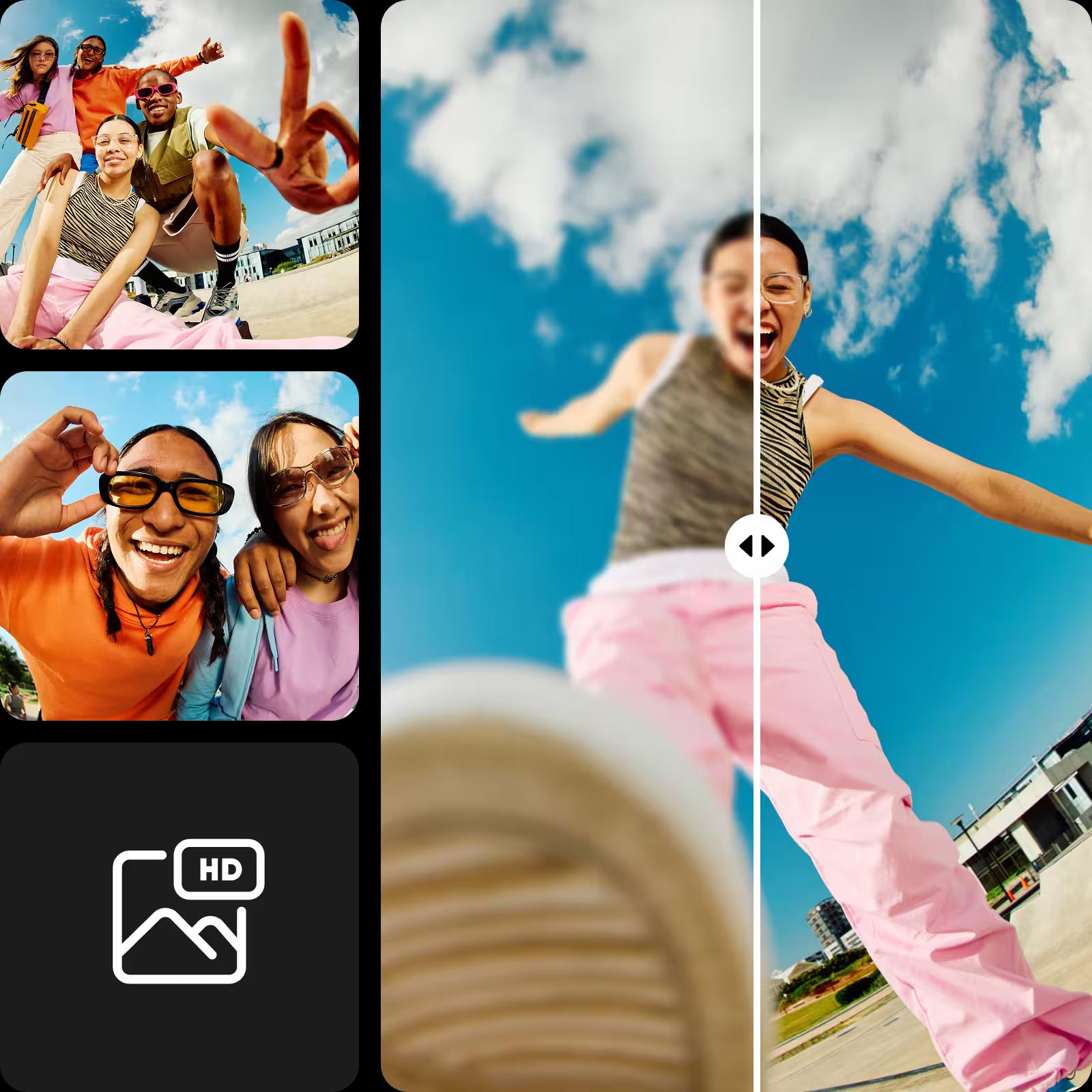 khôi phục ảnh mờ với bộ chuyển đổi hình ảnh hd