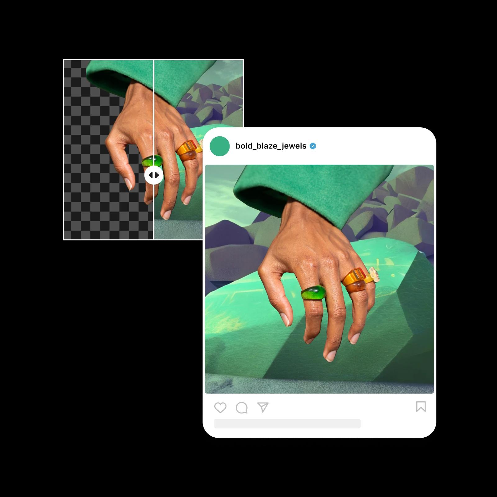 เครื่องมือแก้ไขภาพของ Picsart เพื่อเสร็จสิ้นภาพ
