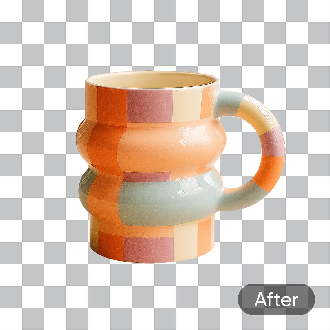 after change