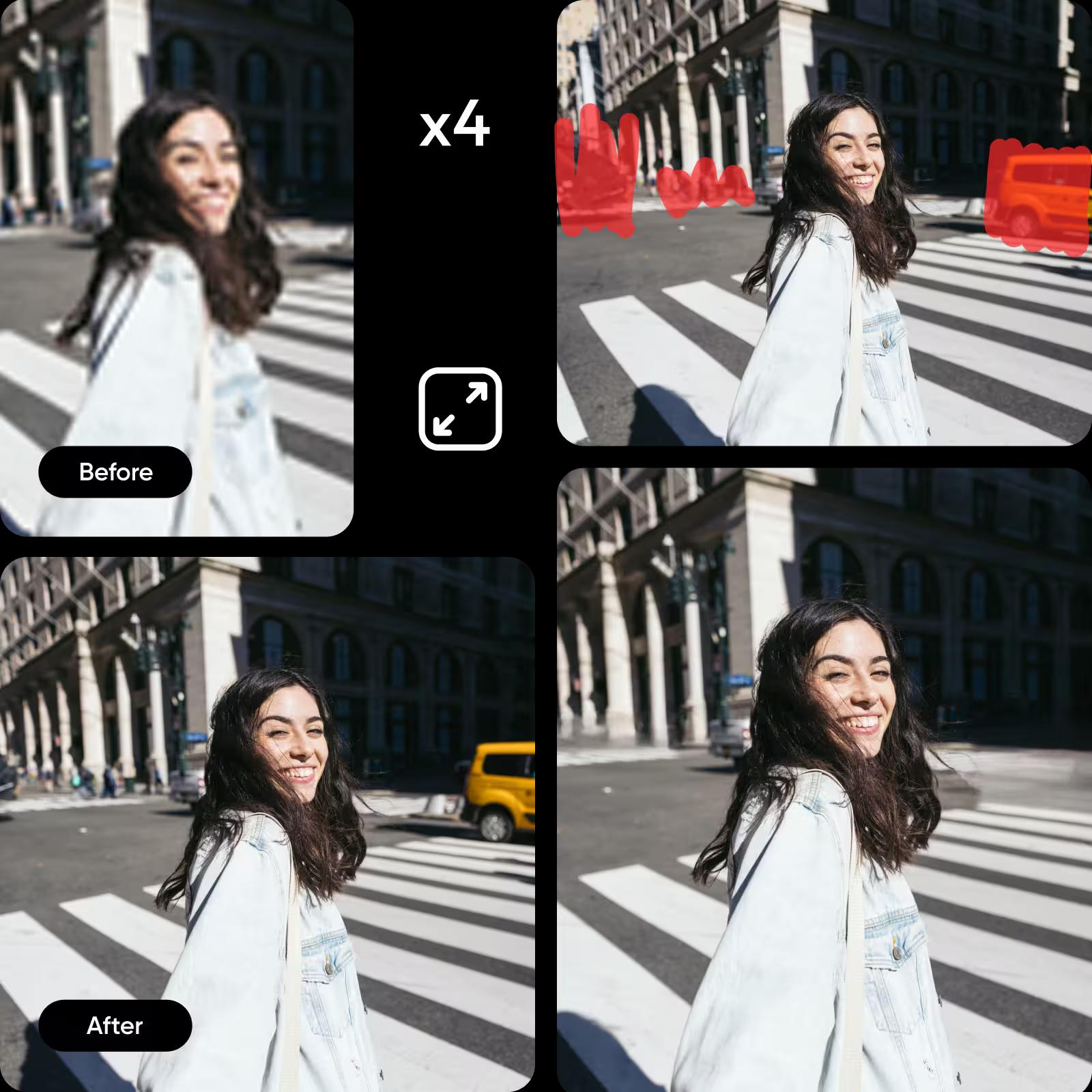 أدوات تحرير الصور من Picsart