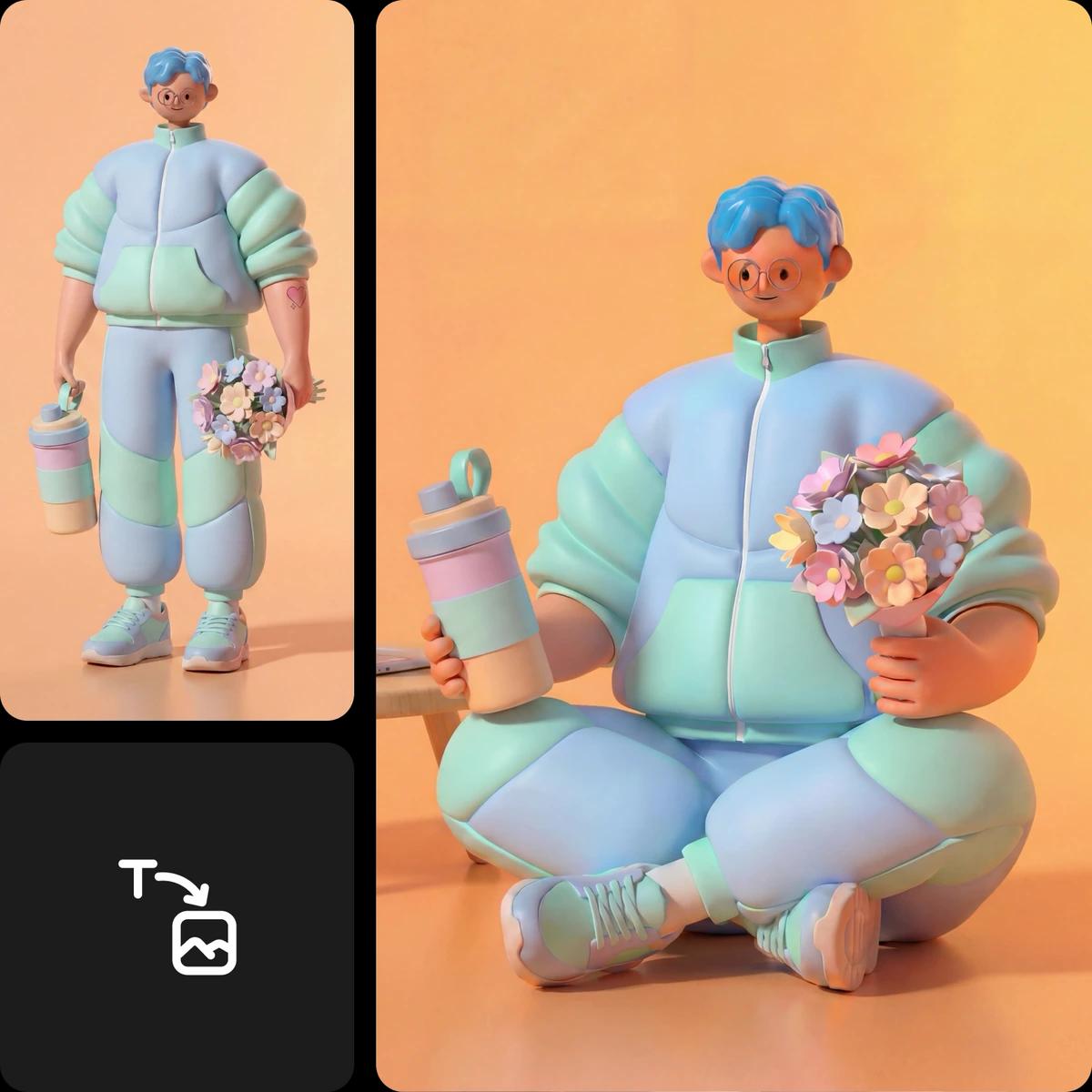 edit and customize your character