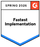 G2 Spring 2026 Fastest Implementation badge