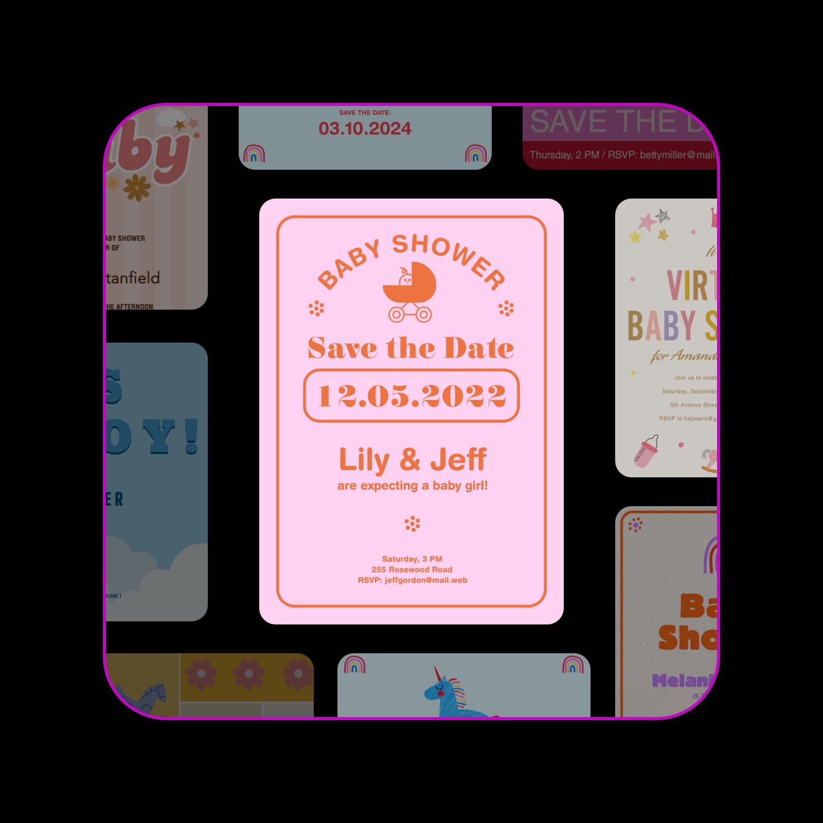 Guía paso a paso para crear invitaciones para baby shower