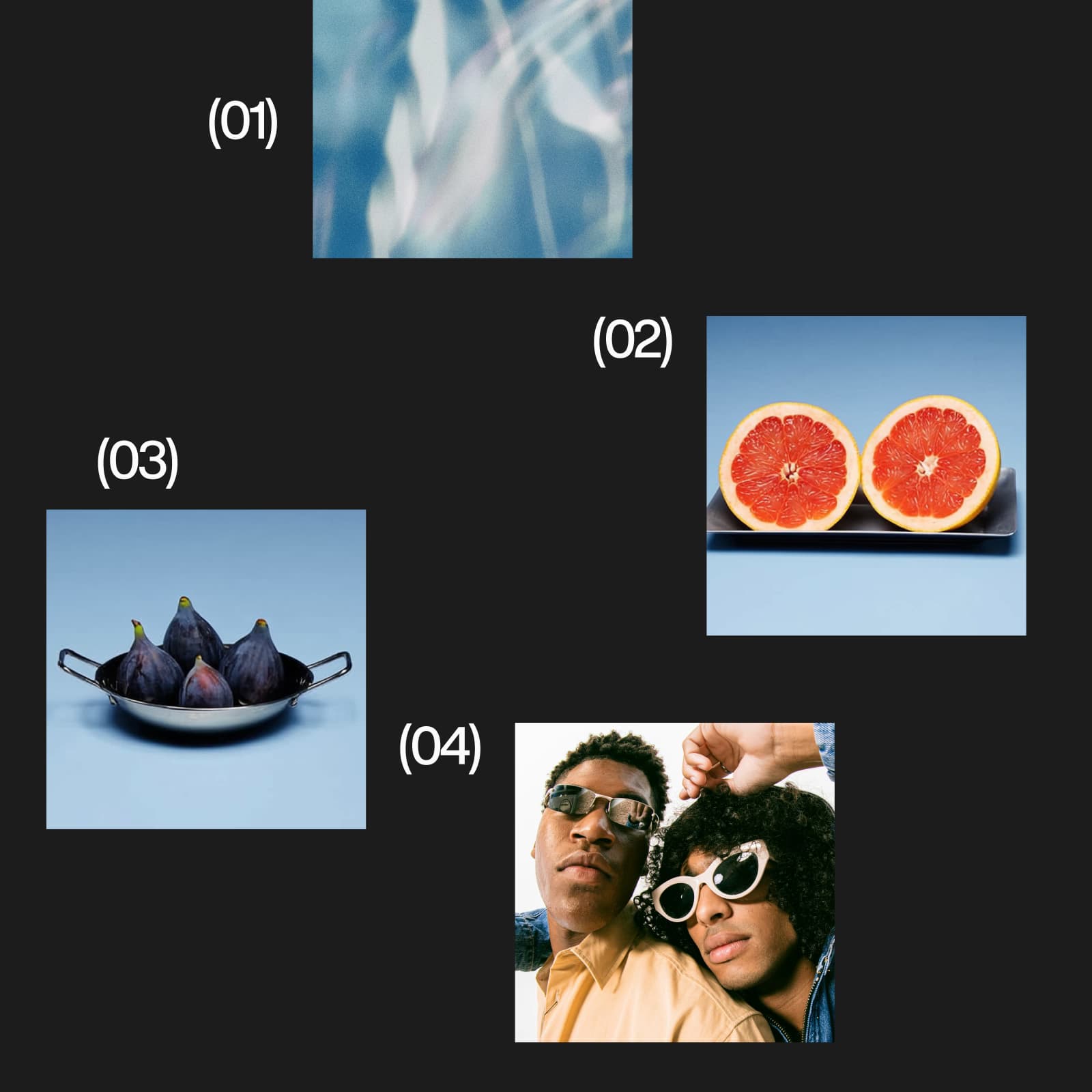 Mood board created with Picsart in Codex