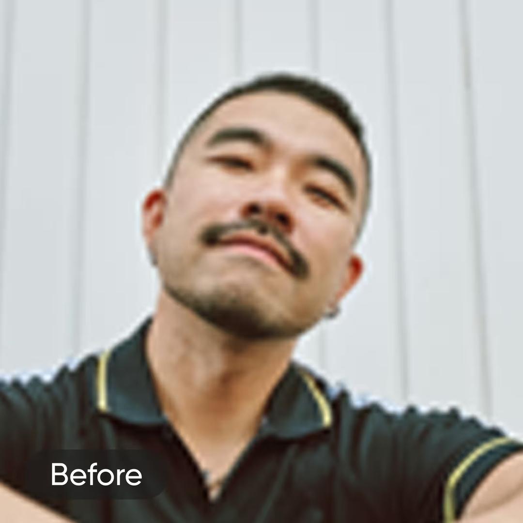 after change