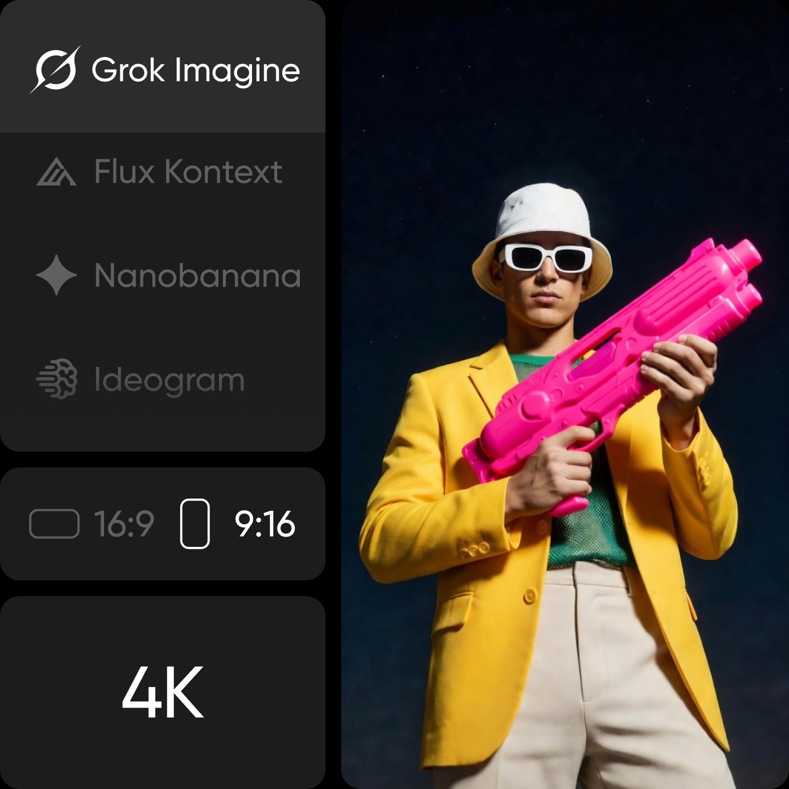 Grok Imagine AI image generation