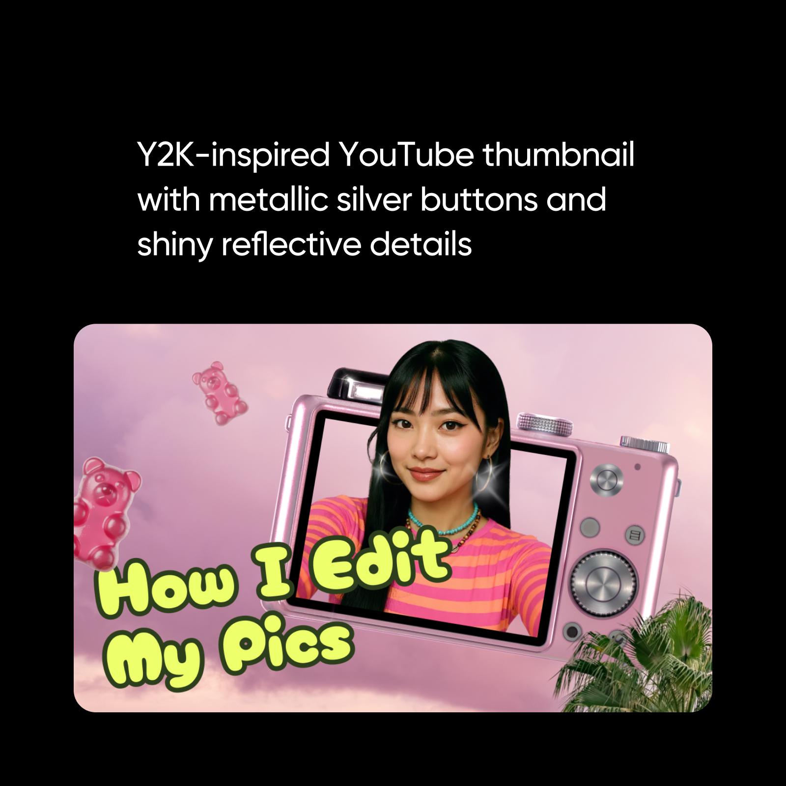 AI editing tools to create unique thumbnails