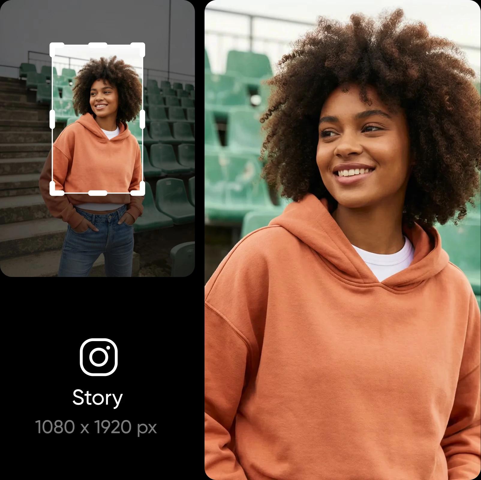 Resize images in seconds with Picsart image resizer