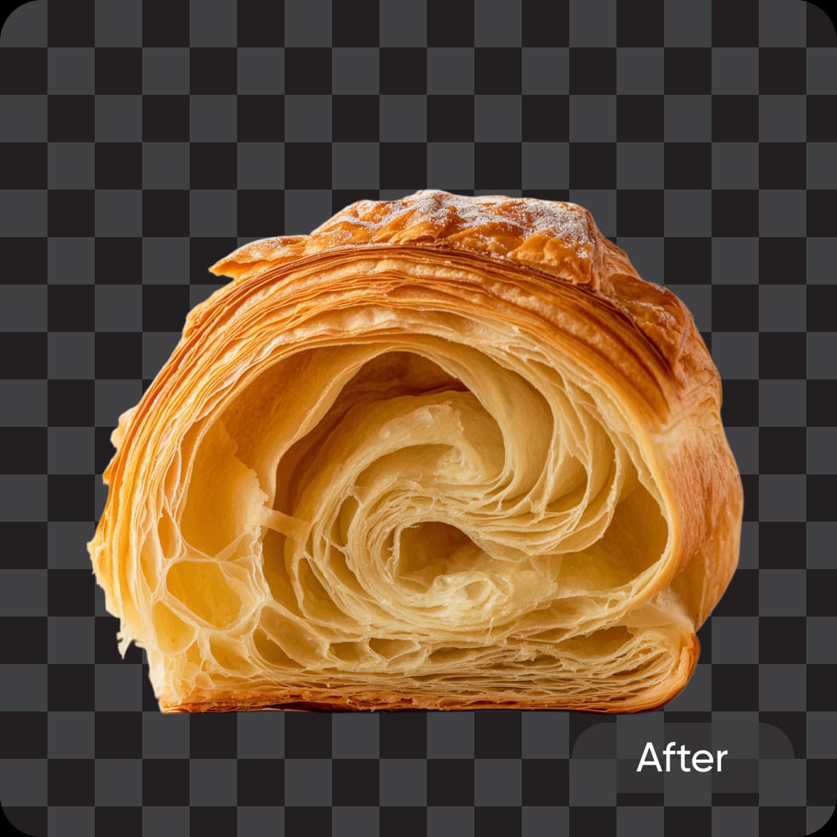 Bezpečný čtvercový kreativní výřez Picsart pro srovnání Remove.bg