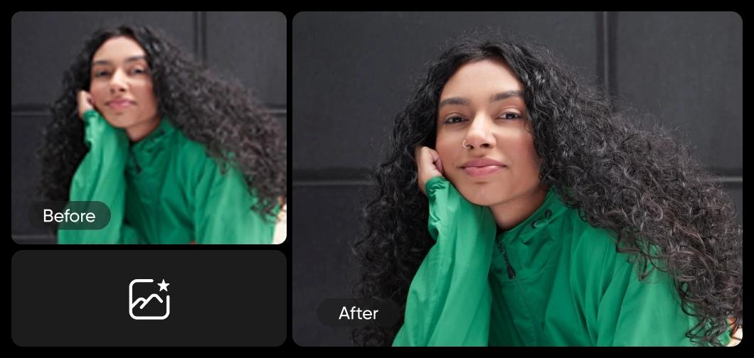 remove grain from headshots