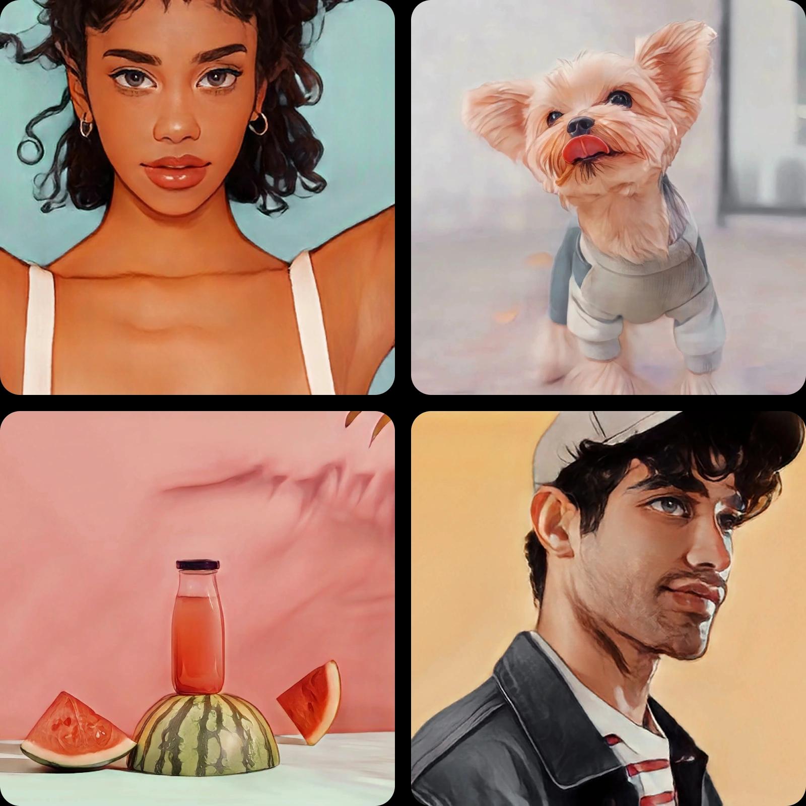 add cartoon and anime photo filter with Picsart photo editor