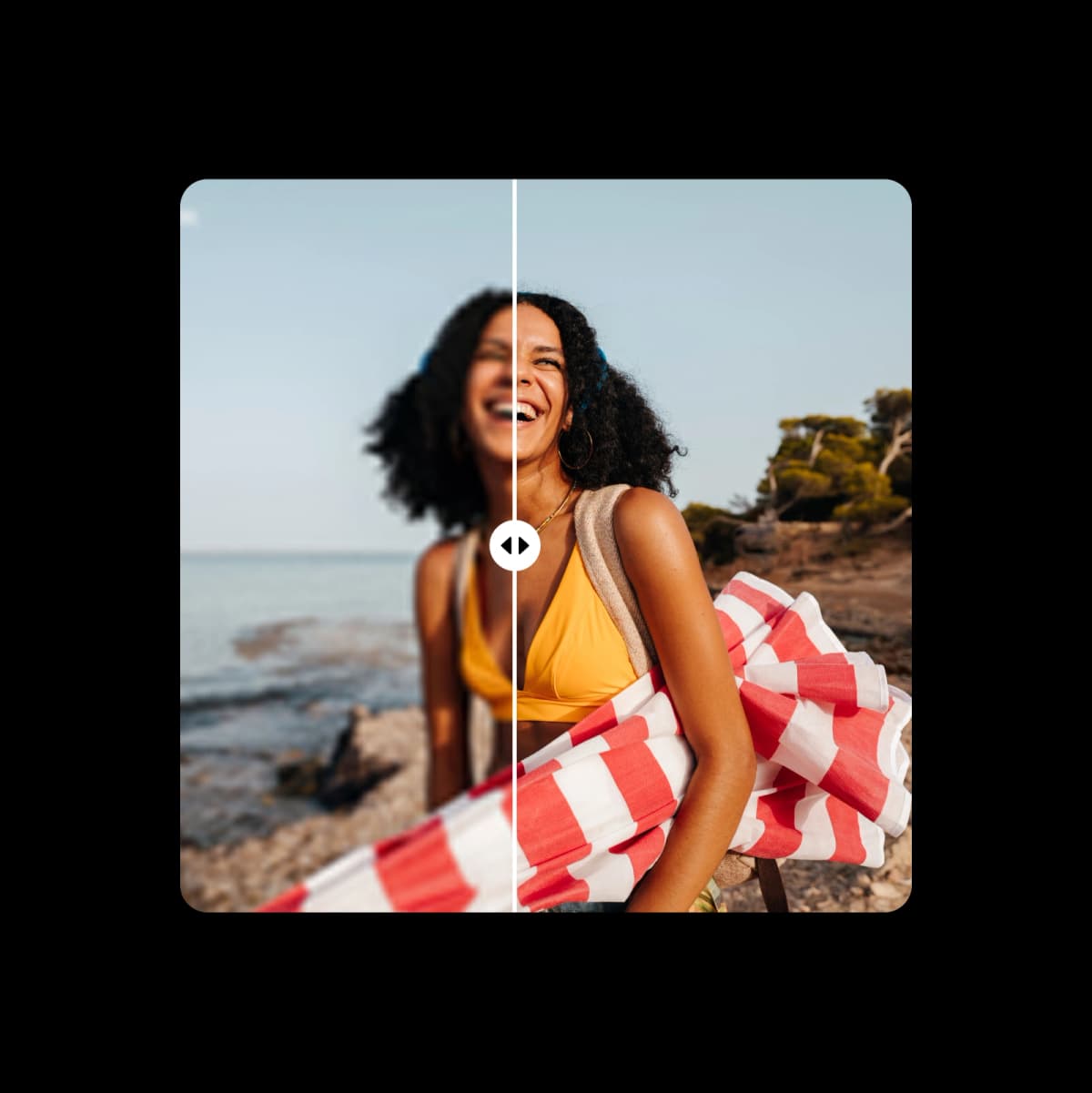 How to sharpen photos online