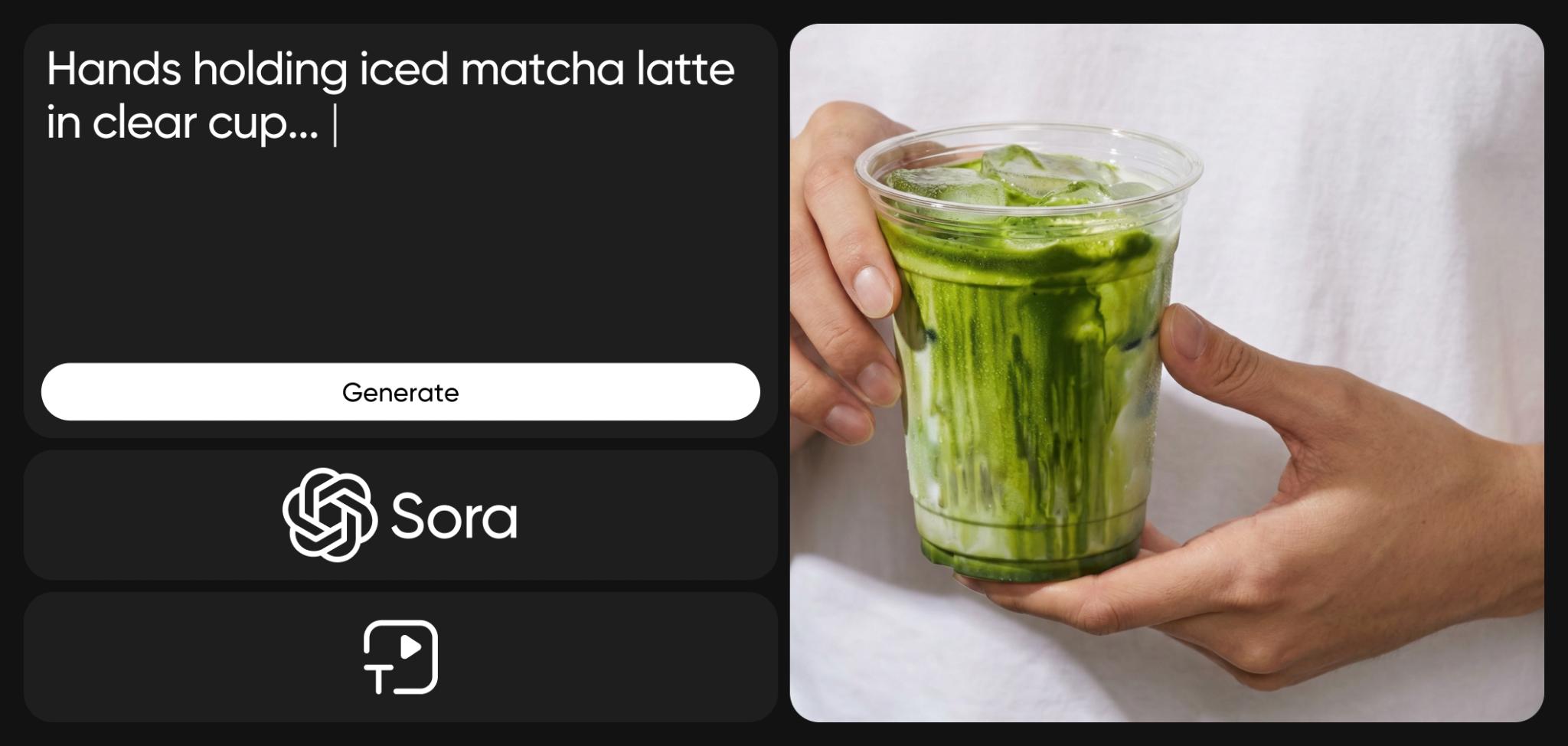 Sora for generating videos