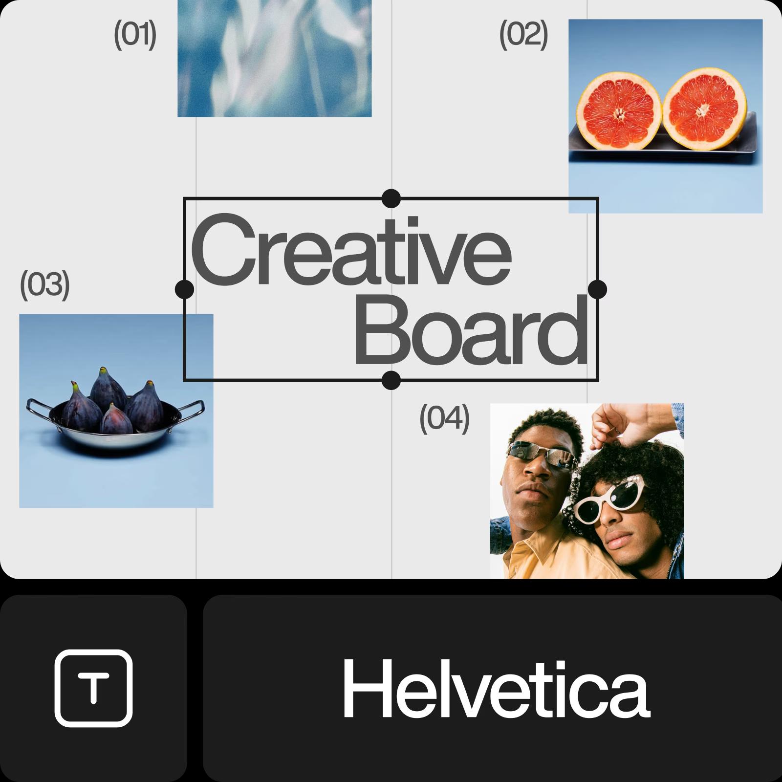use grids and frames to create collages