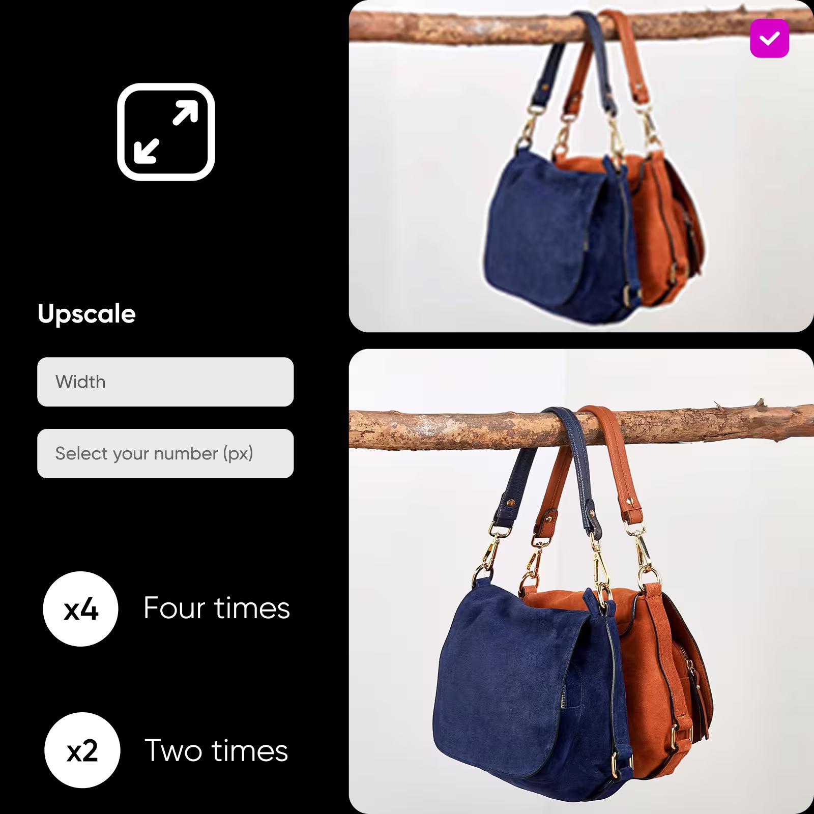 Picsart's Image Upscale API