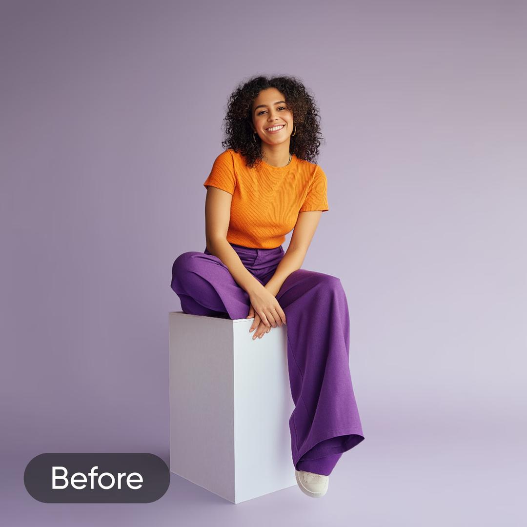 before change