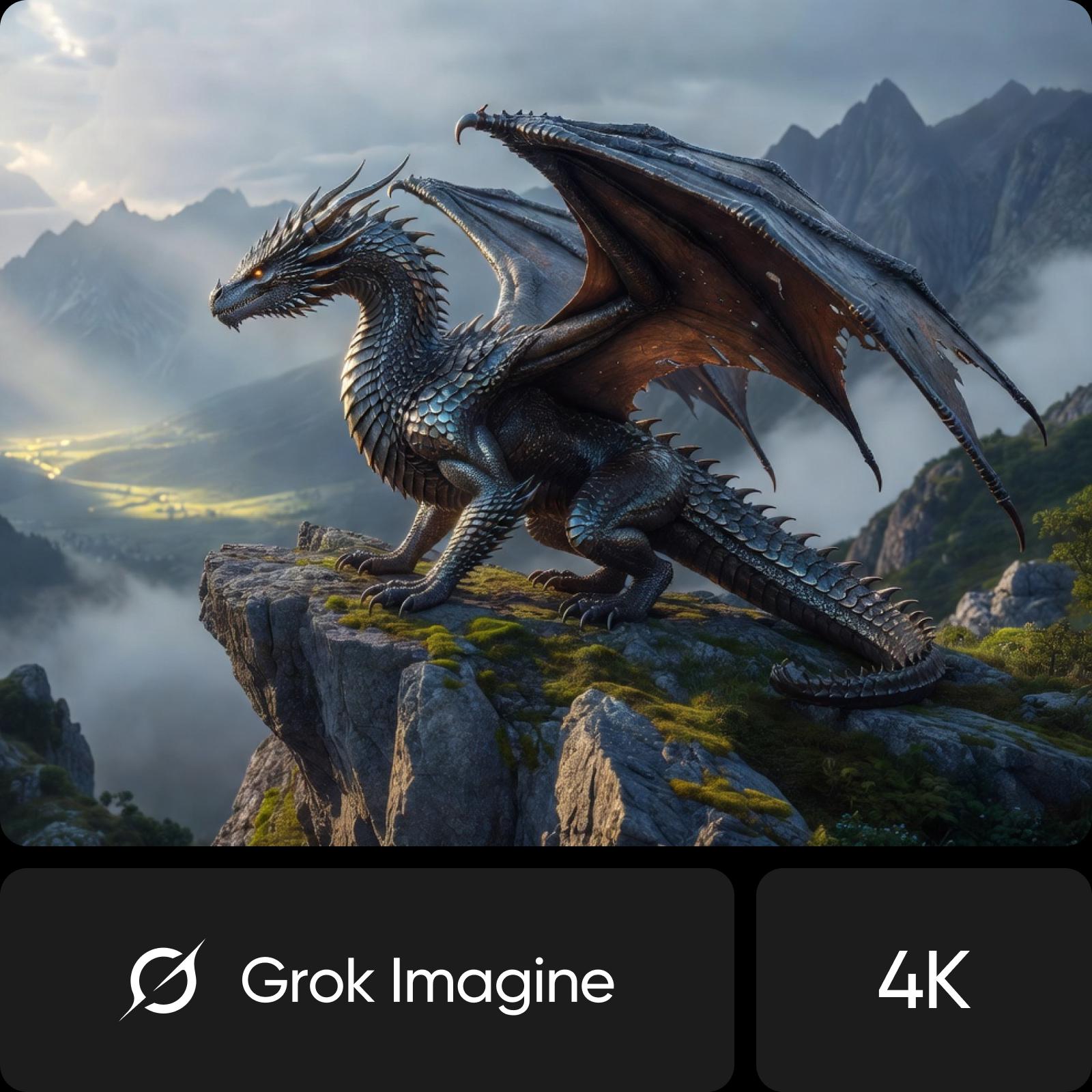 Grok Imagine AI image generation