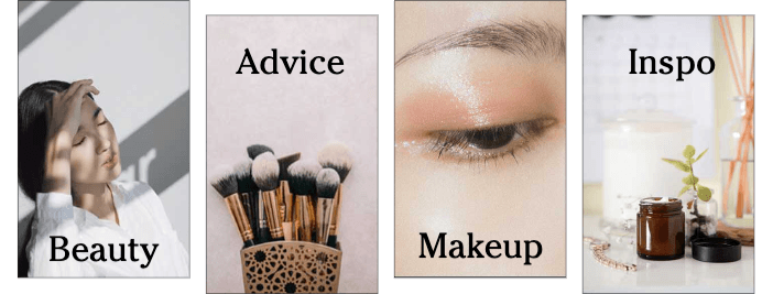 Chic Beauty Advice Social Media Post