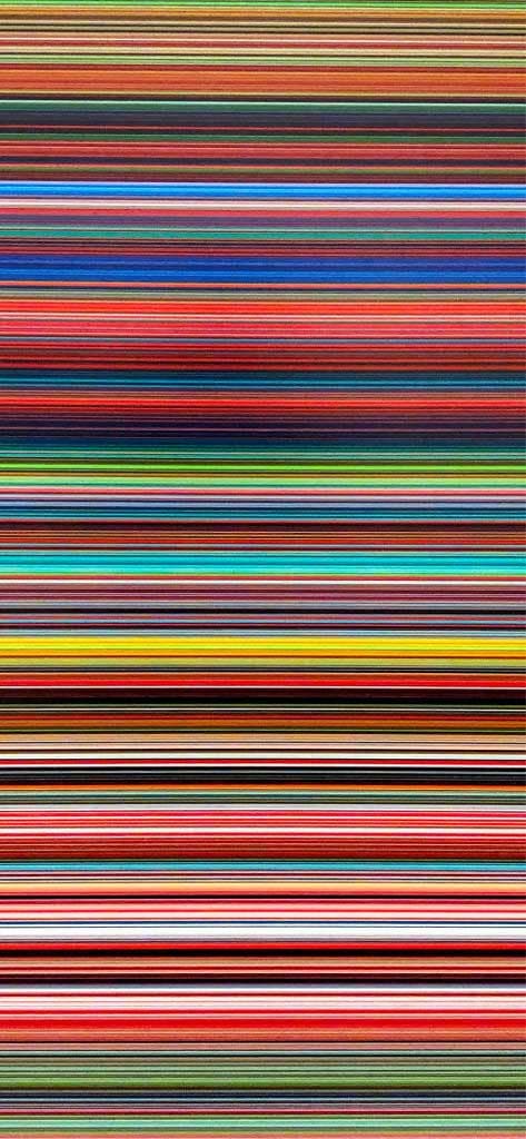 Vibrant Striped Background Poster Design