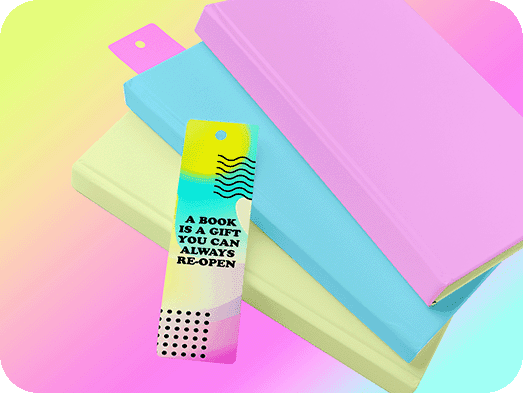create colorful bookmarks in minutes