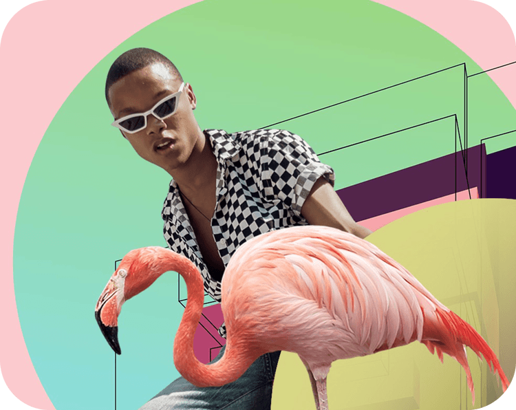 customize photos with sticker