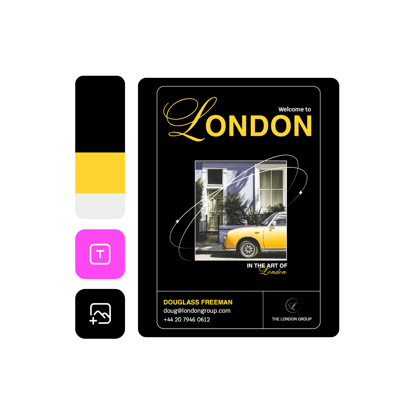 Create unique postcards with powerful editing tools.