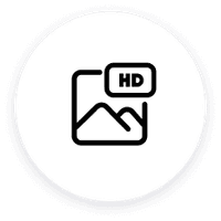 icon for high resolution images
