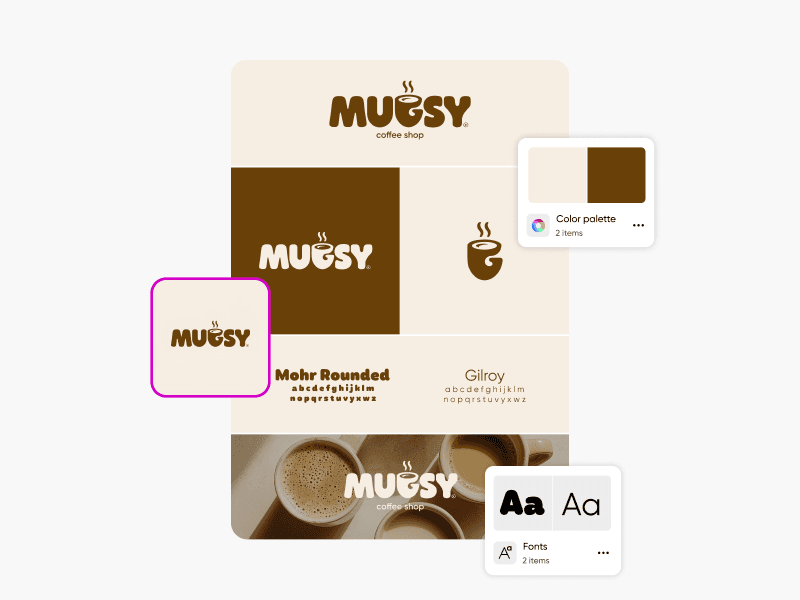 Brand creation/Visual identity preview