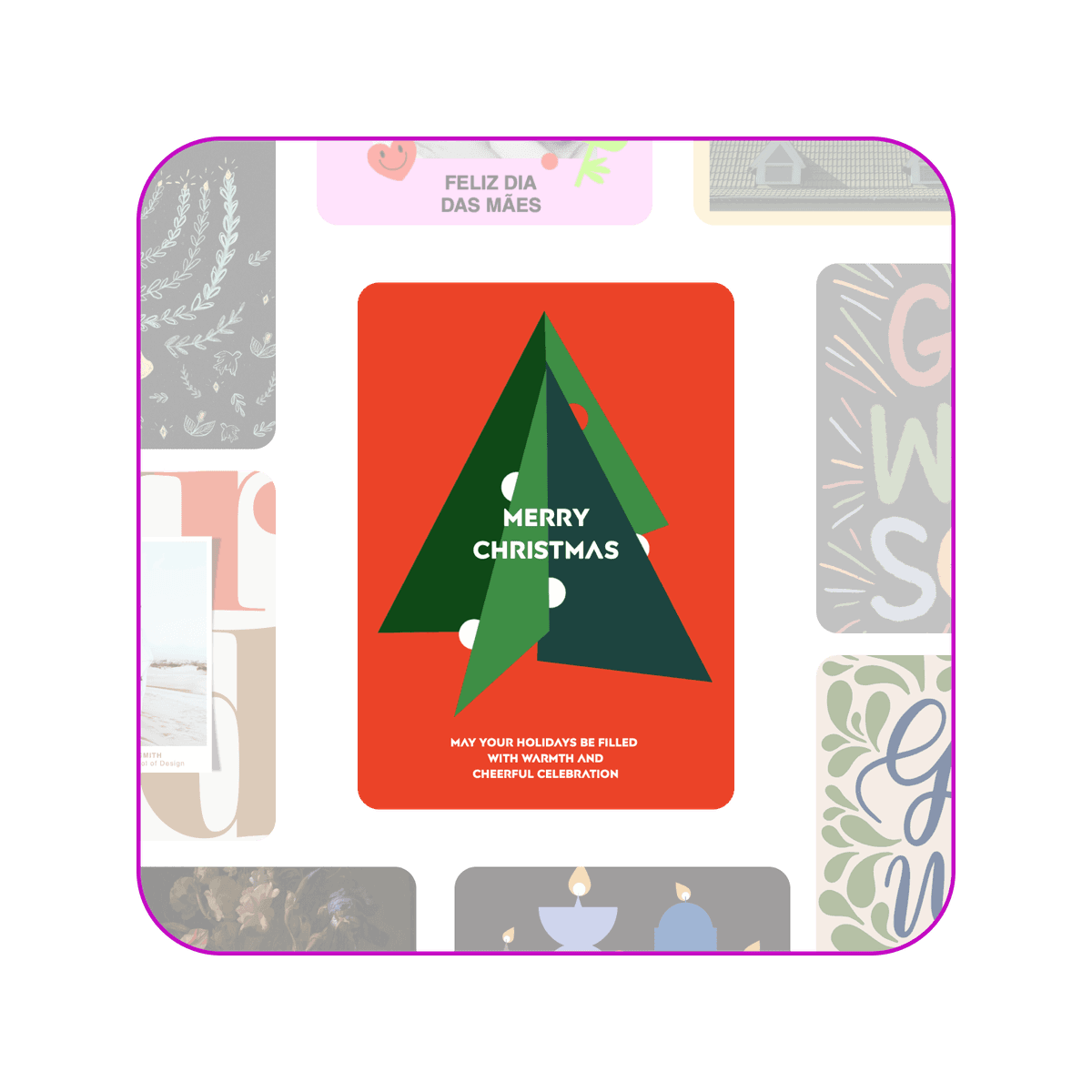 Steps to create greeting cards with Picsart