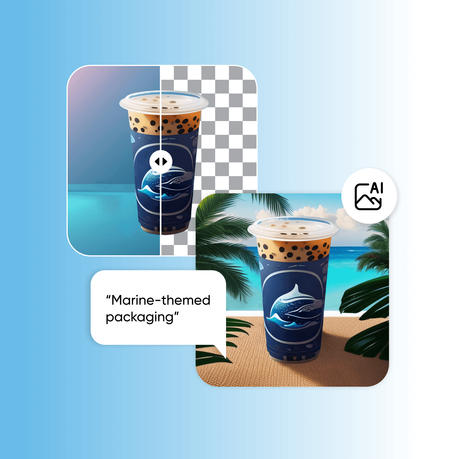 Generate packaging design with AI