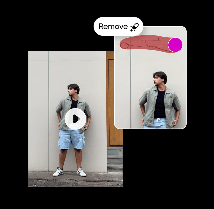 remove object from video
