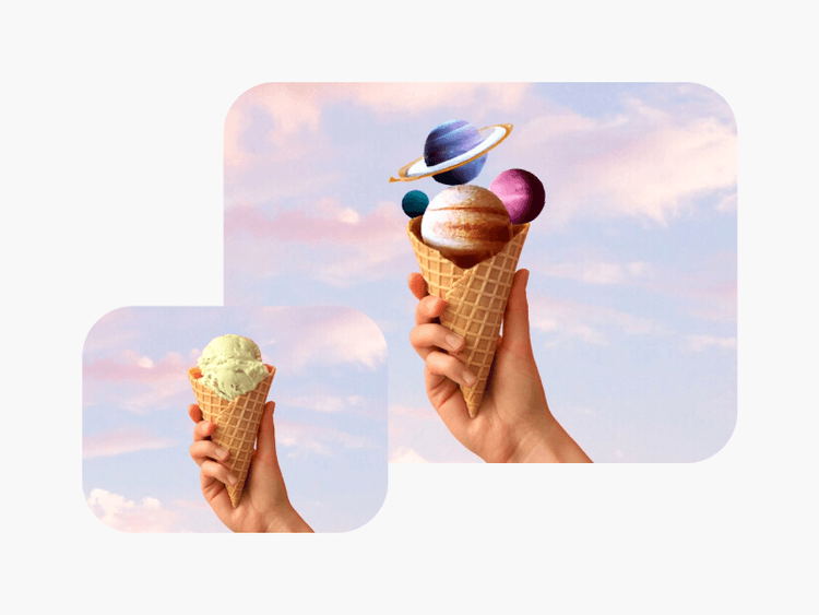 Picsarts AI bytes verktyg