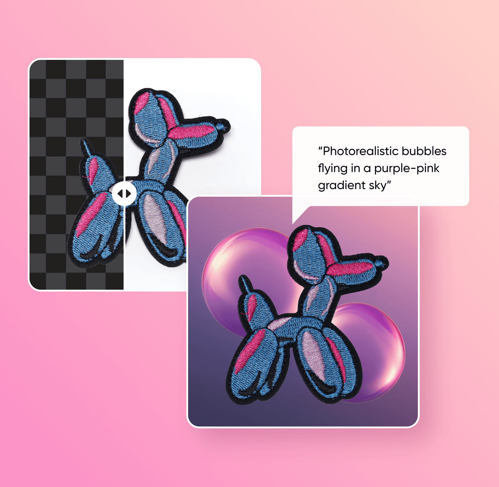 Enhance photos with AI-generated backgrounds