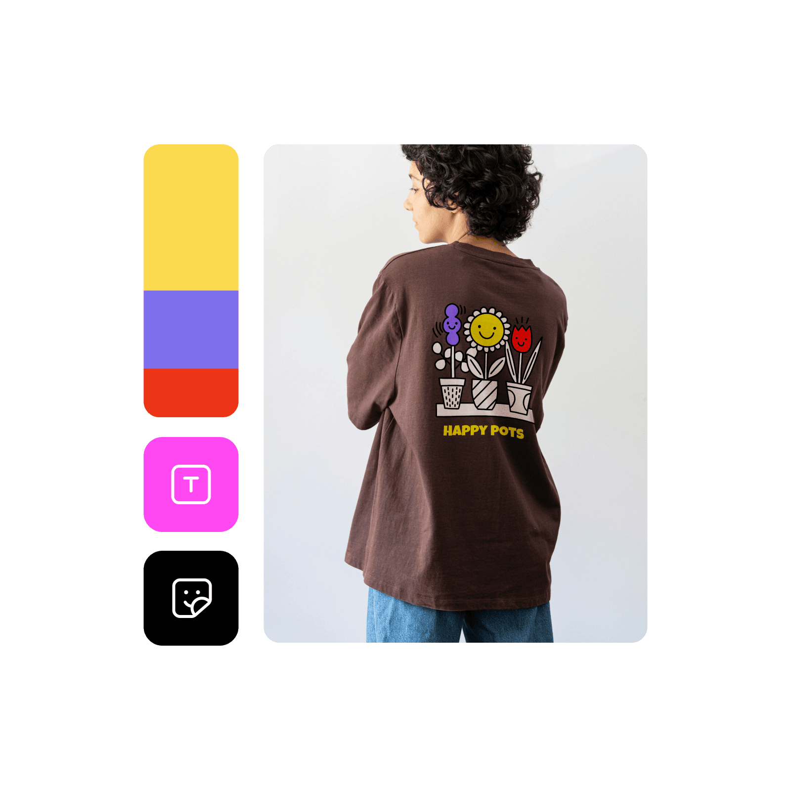 Customize T-shirt designs with advanced AI tools.